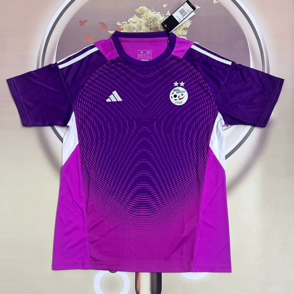 Algeria Goalkeeper Purple Fans 1:1 Quality Soccer Jersey 25/26