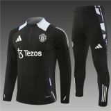 24/25  Manchester United Black 1:1 Quality Training Jersey