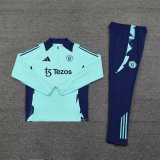 Manchester United Lake Blue 1:1 Quality Training Jersey 24/25