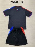 Crystal Palace Third Kids Kits 1:1 Soccer Jersey 24/25