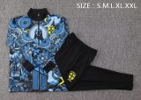 Brazil Blue Jacket Tracksuit 1:1 Quality 24/25
