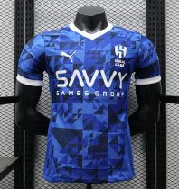 24/25 Al Hilal SFC Home Blue Player  1:1 Quality Soccer Jersey