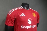 Manchester United  Home  Player 1:1 Quality Soccer Jersey 24/25