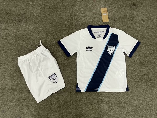Guatemala Home Kids 1:1 Quality Soccer Jersey 25/26