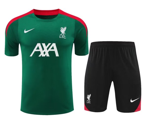 Liverpool Green 1:1 Quality Training Jersey(A-Set)24/25