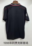 1998 Ajax Away Fans Retro 1:1 Quality  Soccer Jersey