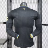 Manchester United Third   Long Sleeve Player  1:1 Quality Soccer Jersey 25/26