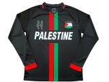 24/25 Palestine Black Fans Long sleeve 1:1 Quality Soccer Jersey