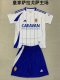 Real Zaragoza Home Kids Kits 1:1  Quality Soccer Jersey 24/25