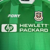 Tottenham Goalkeeper Gree Long Sleeve Fans 1:1 Quality Soccer Jersey 1997/1999