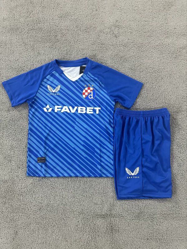 Dinamo Zagreb  Kids  1:1 Quality Soccer Jersey 24/25