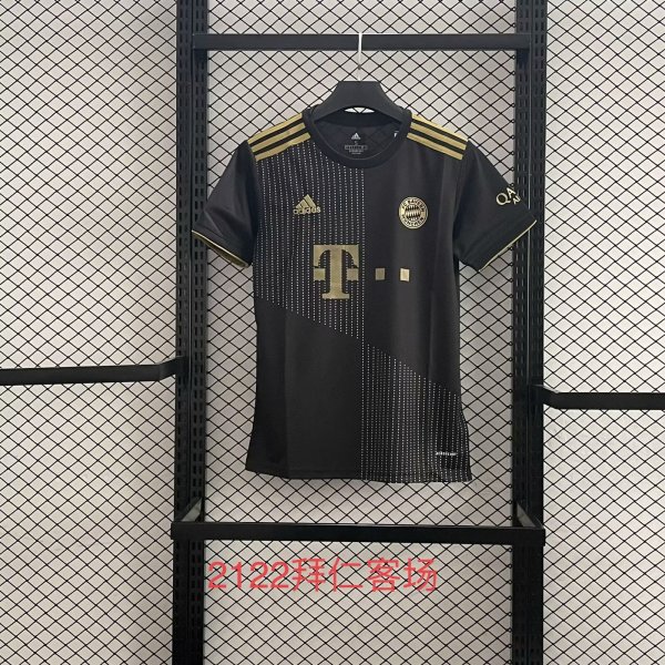 Bayern Away Fans Retro 1:1 Quality Soccer Jersey 21/22