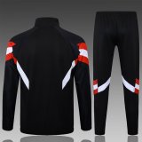 Manchester United Black Training Tracksuit 1:1 Quality Soccer Jersey 24/25