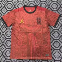 Brazil Special Edition Red Jordan Fans 1:1 Quality Soccer Jersey 25/26
