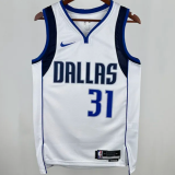 Mavericks THOMPSON #31 White 1:1 Quality NBA Jersey 2025