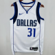 Mavericks THOMPSON #31 White 1:1 Quality NBA Jersey 2025