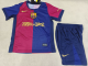 Barcelona Home  Kids Kits 1:1 Soccer Jersey 24/25（联名版）