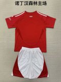 Nottingham Forest Home  Adult Kits 1:1  Quality  Soccer Jersey 24/25（成人套装）