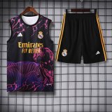 Real Madrid  Black 1:1 Quality Training Vest（A-Set）24/25