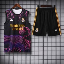 Real Madrid  Black 1:1 Quality Training Vest（A-Set）24/25