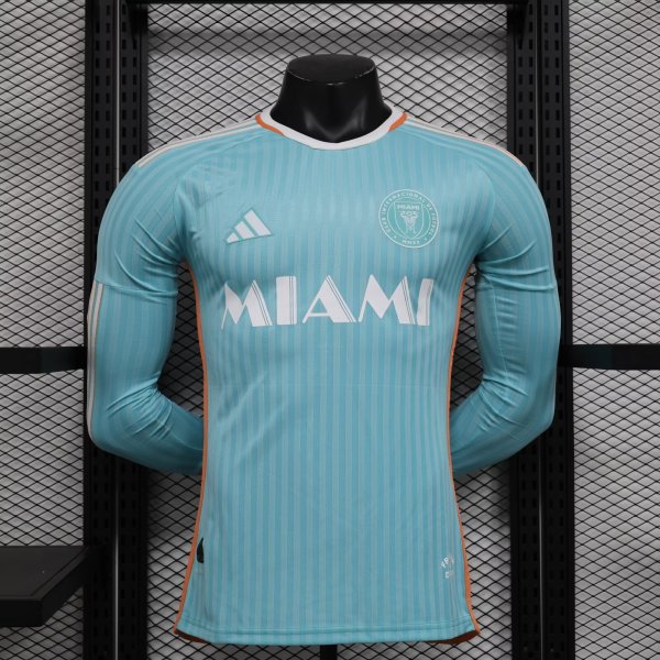 Inter Miami CF Third Long Sleeve Player 1:1 Quality Soccer Jersey 24/25