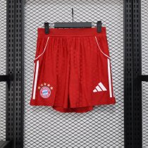 Bayern Munich Home Red Player 1:1 Quality Shorts 25/26 Bayern Munich Home Red Player 1:1 Quality Shorts 25/26
