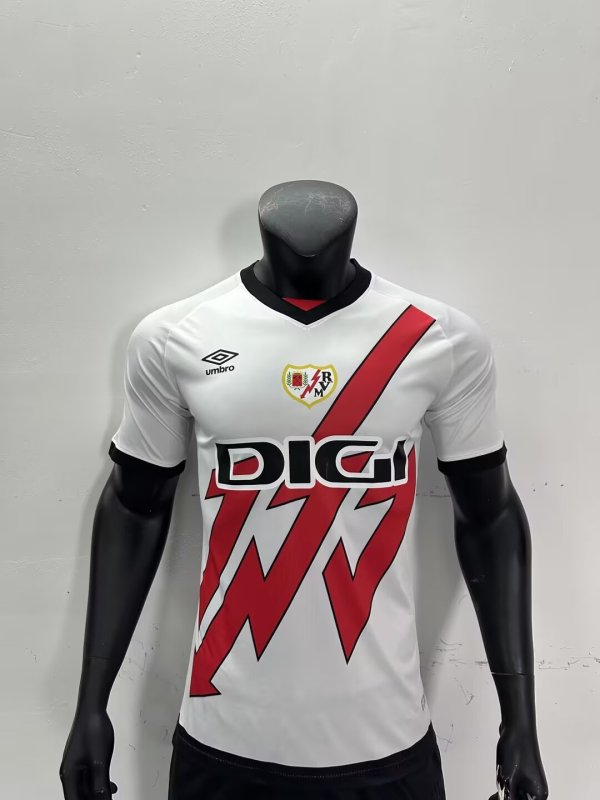 Rayo Vallecano Home Player 1:1 Quality Soccer Jersey 24/25