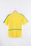 Brazil Home Fans  Retro 1:1 Quality  Soccer Jersey 2002