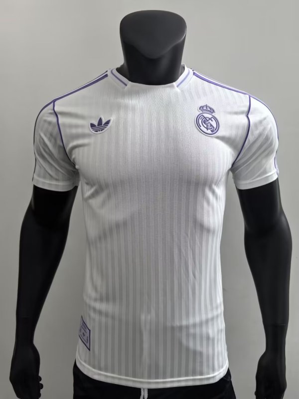 Real Madrid White Player 1:1 Quality Soccer Jersey 24/25