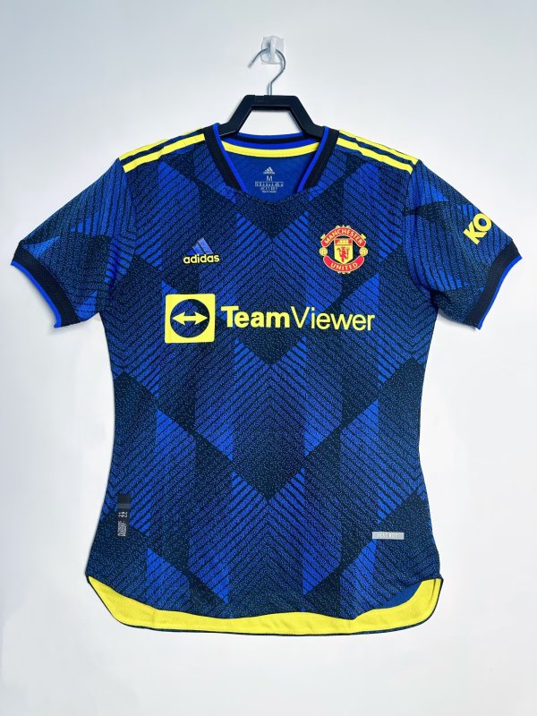 Manchester United Third Player Retro 1:1 Quality  Soccer Jersey 2021/2022