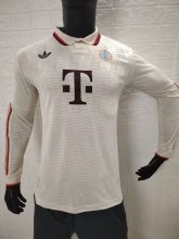 Bayern Munich Third Long Sleeve Player 1:1 Quality Soccer Jersey 24/25