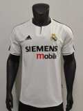 Real Madrid Home Fans 1:1 Quality Retro Soccer Jersey 2003/2004