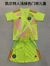 24/25 Celtic Goalkeeper Kids KIits 1:1 Soccer Jersey