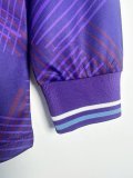 Fiorentina Home Blue Long Sleeve Fans Retro 1:1 Quality Soccer Jersey 1992/1993