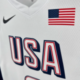 Team USA HALIBURTON #9 White 1:1 Quality  NBA Jerseys 2025