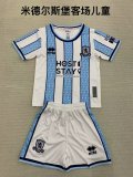 Middlesbrough Away Kids  Kits 1:1 Quality Soccer Jersey 24/25