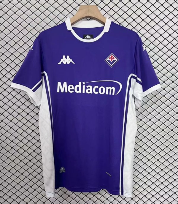 Fiorentina Home Fans 1:1 Quality Soccer Jersey 25/26
