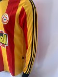 1999/2000 Galatasaray  Home Long Sleeves Fans Retro 1:1 Quality Soccer Jersey