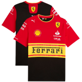 F1 racing suit T-shirt Ferrari Edition new  McLaren team short sleeved round neck casual shirt 1:1 Quality F1 Jerseys2024