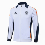 Real Madrid White Training Tracksuit 1:1 Quality Training Jersey 24/25