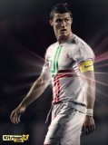 Portugal Away Player Retro 1:1 Quality  Soccer Jersey 2012