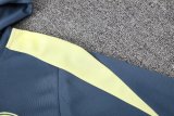 America Hooded Long Sleeved Blue 1:1 Training suit 24/25