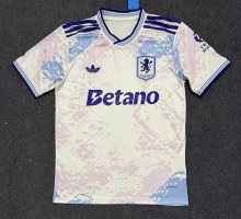 Aston Villa Third Fans  1:1 Quality Soccer Jersey 25/26