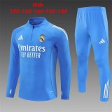 Real Madrid Baby Blue Kids  1:1 Quality Training Jersey 25/26