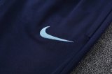 France Hooded Long Sleeved Blue1:1 Training suit 24/25