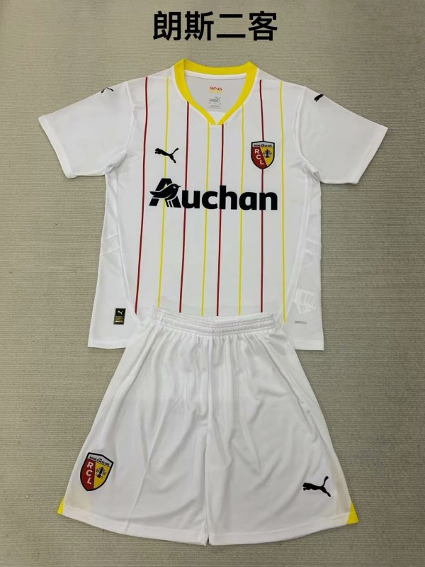 Lens Third Kids Kits 1:1 Quality Soccer Jersey 24/25
