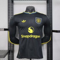 Manchester United Third Long Sleeve Player 1:1 Quality Soccer Jersey 25/26 Manchester United Third Long Sleeve Player 1:1 Quality Soccer Jersey 25/26