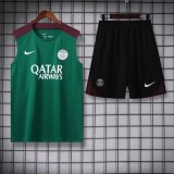 24/25 PSG Paris Green 1:1 Quality Training Vest（A-Set）