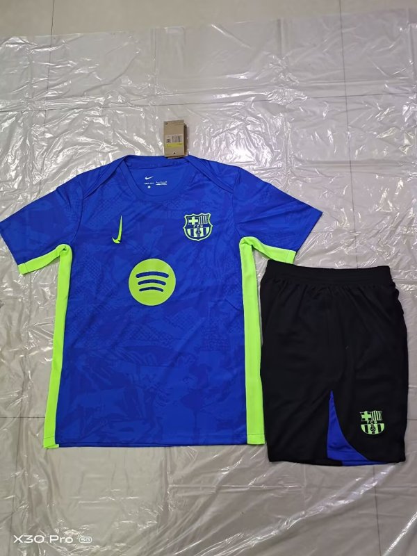 Barcelona Blue 1:1 Quality Training Jersey(A-Set)25/26