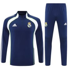 Real Madrid Light Blue Retro version 1:1 Quality Training Jersey 25/26